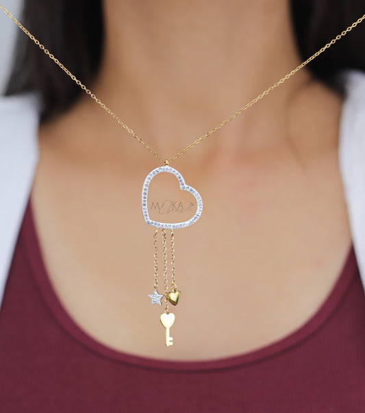 Collier Cœur ♥️ Ovale ❤️